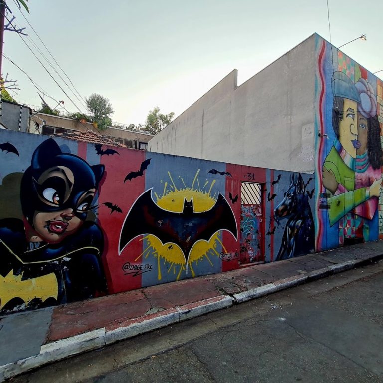 Foto real de Beco do Batman