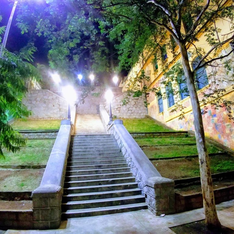 Foto real de Escadaria do Bixiga