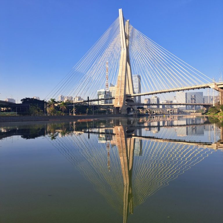 Foto real de Ponte Estaiada Octavio Frias de Oliveira