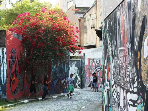 Beco do Batman, Vila Madalena, São Paulo