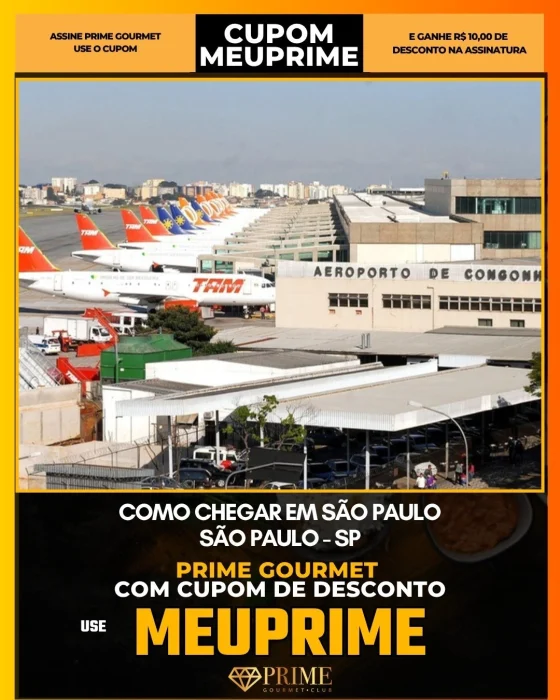 Como Chegar em São Paulo em São Paulo - cupom Prime Gourmet MEUPRIME com R$10 de desconto