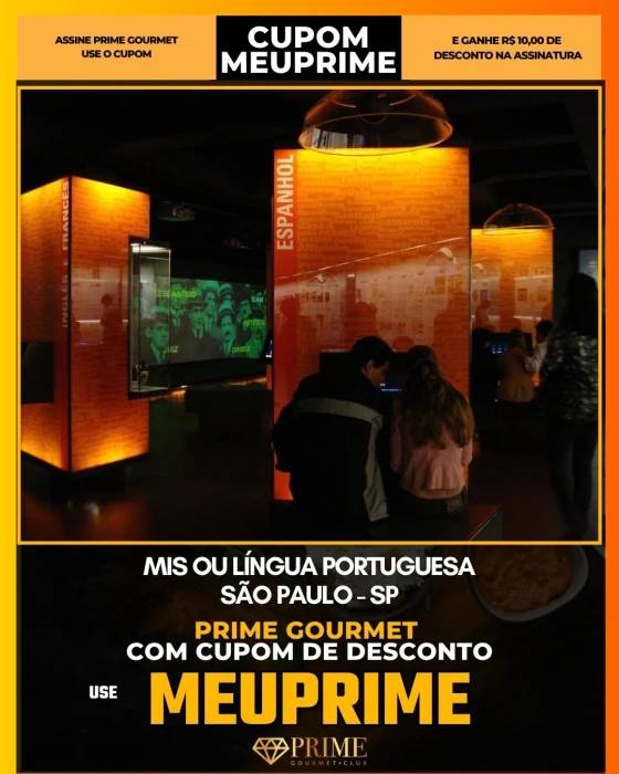 MIS ou Língua Portuguesa em São Paulo - cupom Prime Gourmet MEUPRIME com R$10 de desconto