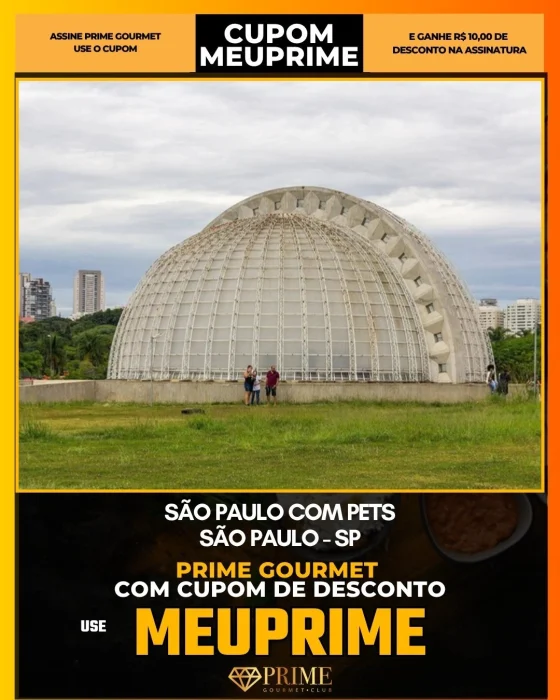 São Paulo com Pets em São Paulo - cupom Prime Gourmet MEUPRIME com R$10 de desconto
